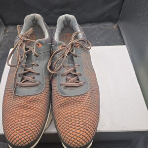 FootJoy Men's Orange and Gray Sneakers